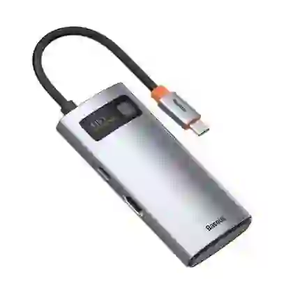 Hub Chuyển ĐổI Baseus Metal Gleam Type-C 4 Trong 1 3