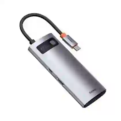 Hub Chuyển ĐổI Baseus Metal Gleam Type-C 5 Trong 1 2