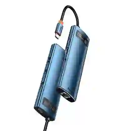 Hub Chuyển ĐổI Baseus Metal Gleam Type-C 8 Trong 1 2