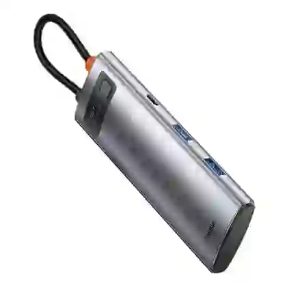 Hub Chuyển ĐổI Baseus Metal Gleam Type-C 7 Trong 1 4