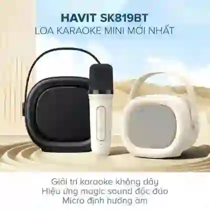 Loa Bluetooth Karaoke Mini Havit SK819BT 5