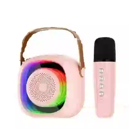 Loa Bluetooth Karaoke Mini RUIZHI JS-0016 BE không dây di động kèm Micro 1