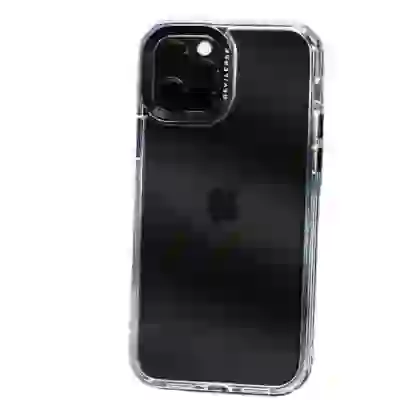 Ốp lưng iPhone 15 Pro Max Devilcase bản tiêu chuẩn trong suốt viền camera 3