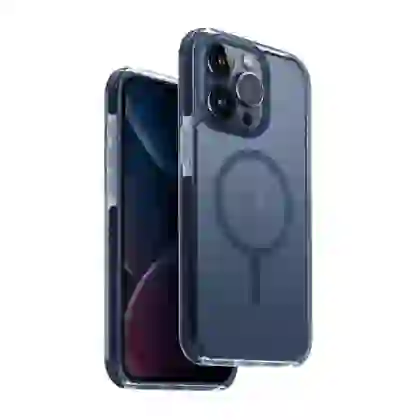 Ốp lưng iPhone 15 Pro Max UNIQ Coehl with Magsafe Dazze Azure 2