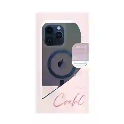 Ốp lưng iPhone 15 Pro Max UNIQ Coehl with Magsafe Dazze Azure 3