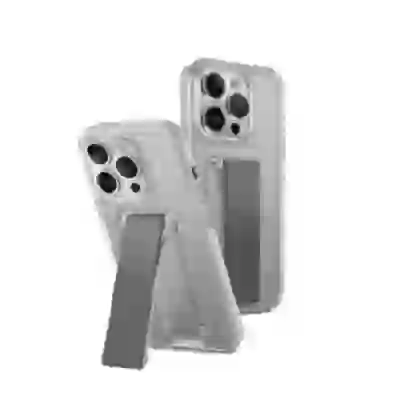 Ốp lưng iPhone 15 Pro Max UNIQ Hybrid Heldro Mount with Stand 3