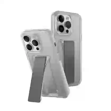 Ốp lưng iPhone 15 Pro UNIQ Hybrid Heldro Mount with Stand 2