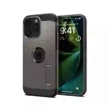 Ốp lưng iPhone 15 Pro Spigen Tough Armor hỗ trợ sạc Magsafe 3