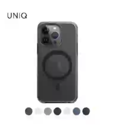 Ốp lưng iPhone 15 Pro UNIQ Hybrid Combat hỗ trợ sạc Magsafe 2