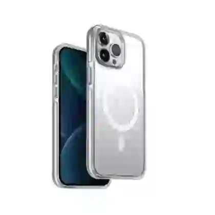 Ốp lưng iPhone 15 Pro UNIQ Hybrid Combat hỗ trợ sạc Magsafe 3