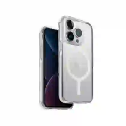 Ốp lưng iPhone 15 Pro UNIQ Hybrid Combat hỗ trợ sạc Magsafe 1