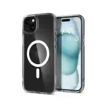 Ốp lưng iPhone 15 Spigen Crystal Hybrid with Magsafe 2