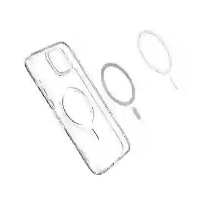 Ốp lưng iPhone 15 Spigen Crystal Hybrid with Magsafe 4