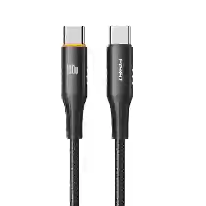 Cáp sạc nhanh tự ngắt Pisen Pro FOX INTELLIGENT C C 100W 1.2M 1