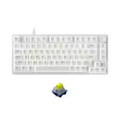 Bàn Phím Cơ Dareu Ek75 Full White 1