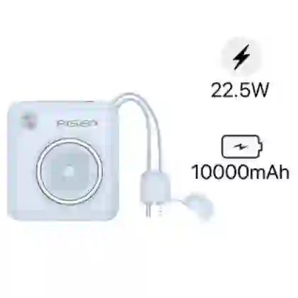 Pin dự phòng Pisen Quick High Power Depot 10.000 Mah 22.5W D105 (Type-C & Lightning) 1