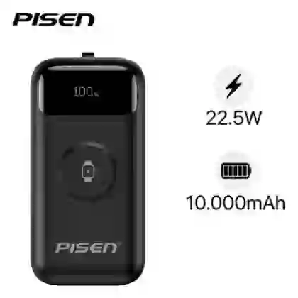 Pin dự phòng Pisen Quick Powerlink Flex 22.5W 10.000mah 3-in-1 1