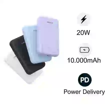 Pin dự phòng Pisen Quick Powermag 2-in-1 10.000 Mah 20W PD296C-1 1