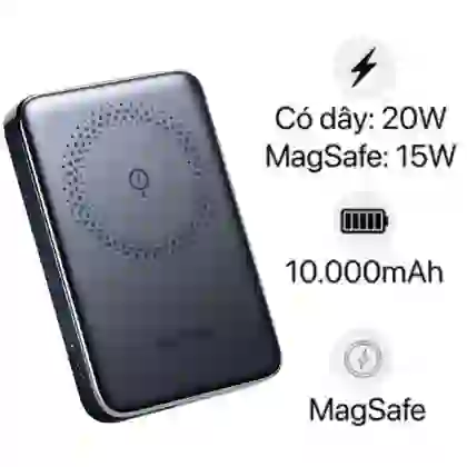 Pin dự phòng sạc nhanh Innostyle Powermag Slim 10.000mah 20w 1