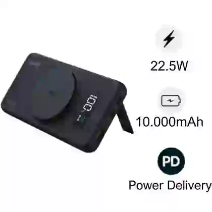 Pin Sạc Dự Phòng Aukey 10.000Mah PD22.5W Tích Hợp Sạc Không Dây 15W (PB-WL01i) 1