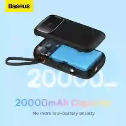 Pin sạc dự phòng Baseus Qpow2 màn hình số 20.000mAh 22.5W kèm cáp Lightning và Type-C 3