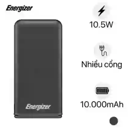 Pin sạc dự phòng Energizer 10000mAh 3.7V Li-Polymer - UE10026BK 1