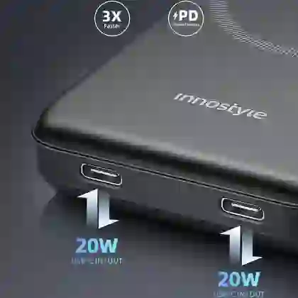 Pin sạc dự phòng Innostyle Magsafe PowerMag Duo 2in1 10.000mAh IW20 2