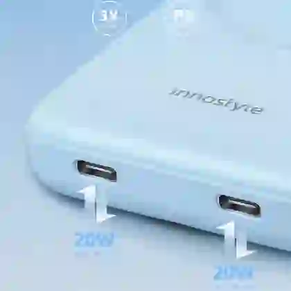 Pin sạc dự phòng Innostyle Magsafe PowerMag Duo 2in1 10.000mAh IW20 1