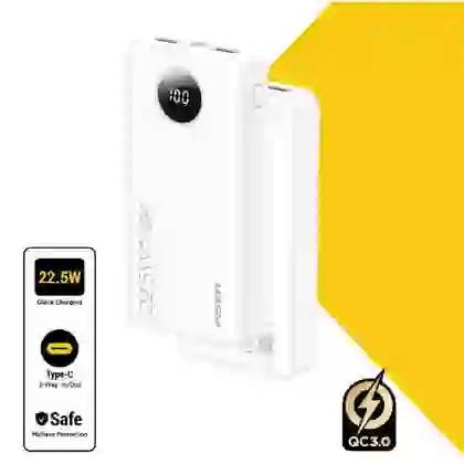 Pin dự phòng Pisen Pro - Power Cube 21.000 mAh 22.5W 1