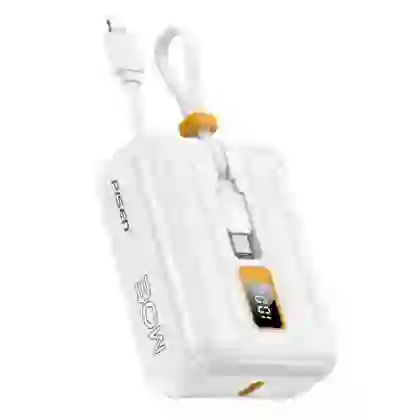 Pin dự phòng Pisen Quick - Power Link Tiny 10.000 mAh 30W (Lightning & Type-C) 2