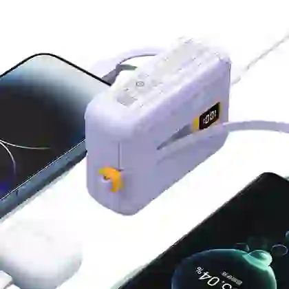 Pin dự phòng Pisen Quick - Power Link Tiny 10.000 mAh 30W (Lightning & Type-C) 1