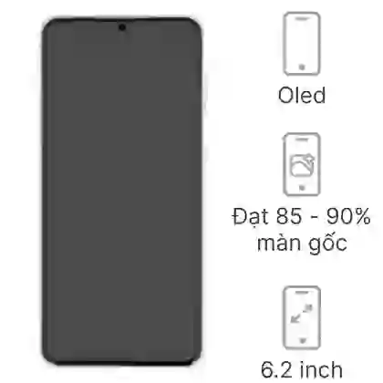 Thay màn hình Samsung Galaxy S21 nguyên khung GENA loại A+ chính hãng 1