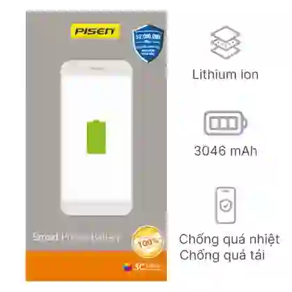 thay pin iPhone 11 Pro chính hãng Pisen 1