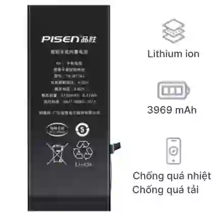 thay pin iPhone 11 Pro Max chính hãng Pisen 1