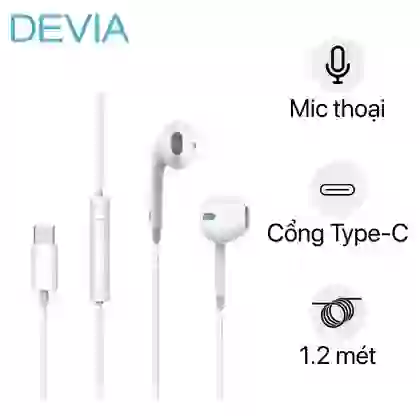 tai nghe devia smart earpods cổng type-c 1