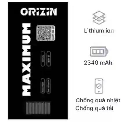 thay pin iPhone 7 dung lượng cực đại chính hãng Orizin 1