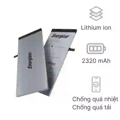 thay pin iPhone 6s chính hãng Energizer 1
