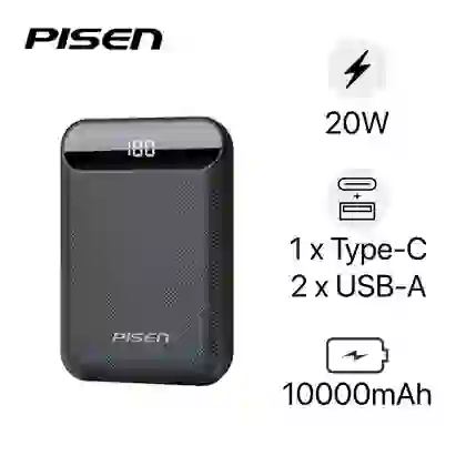 Pin sạc dự phòng Pisen Power Box C10.000mAh màn hình LED 1