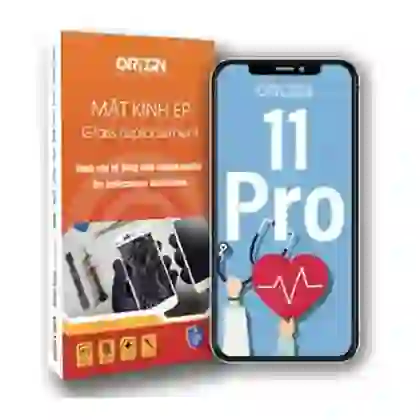 ép kính iphone 11 pro chính hãng orizin 2