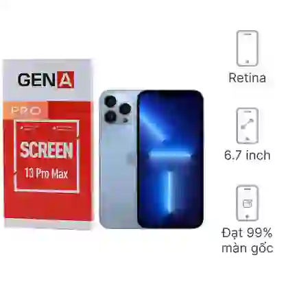 Thay màn hình  iPhone 13 Pro Max chính hãng GENA loại pro 1