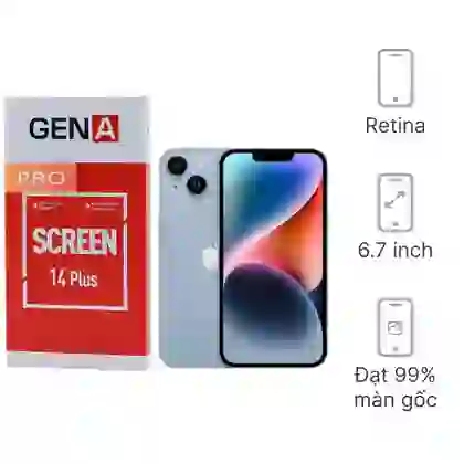 Thay màn hình iPhone 14 Plus chính hãng GENA loại Pro 1