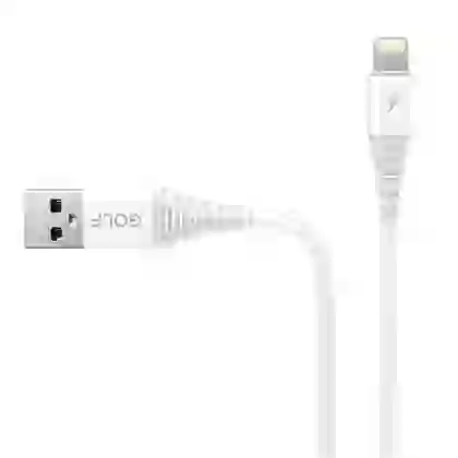 Cáp Golf Lightning Sạc Nhanh 3A GC-64 Dài 1M - Trắng 2