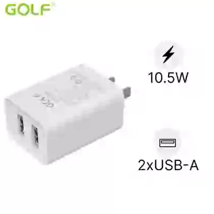 Củ Sạc Golf GF-U206 2 Cổng USB (EE-5V-1A/2.1A ) 1