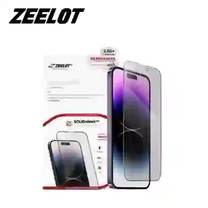 Dán Chống Va Đập Iphone 15 Zeelot Solidleek Privacy Full Cao Cấp Đen 1