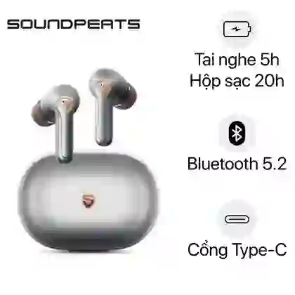 Tai Nghe Không Dây Earbuds Soundpeats H2 1