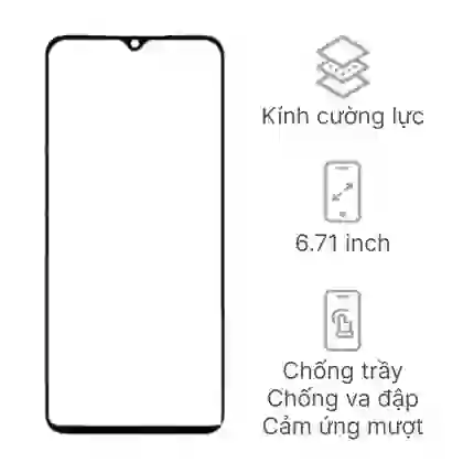 Thay ép kính Xiaomi Redmi 12C 1