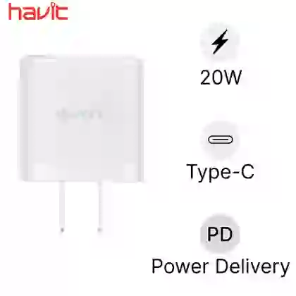 Củ sạc nhanh Havit UC160 Type-C 20W 1