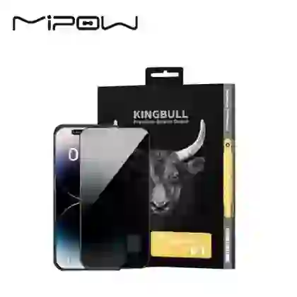 Dán cường lực iPhone 15 Pro Mipow Premium Privacy chống nhìn trộm Full cao cấp 1