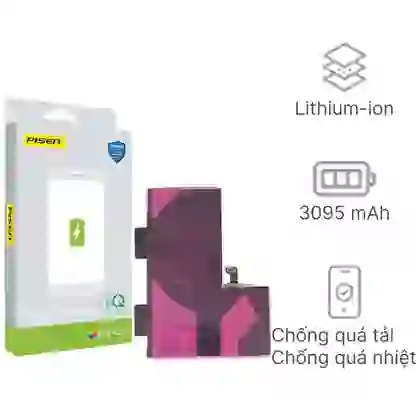 thay pin iPhone 13 Pro chính hãng Pisen 1