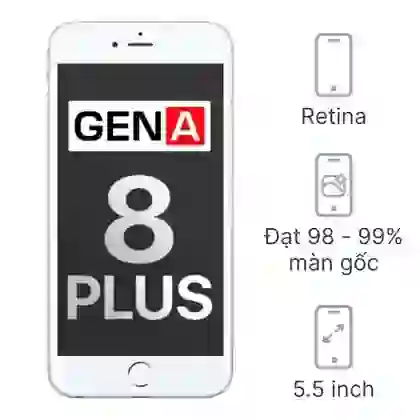 Thay màn hình  iPhone 8 Plus chính hãng GENA loại Pro 1